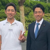 兄弟の2ショット写真