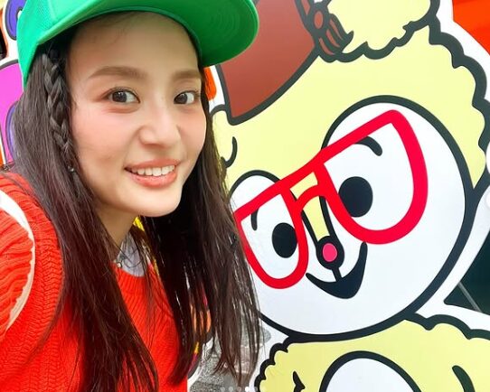 女性の自撮り写真