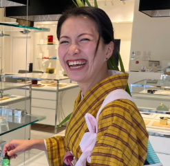 着物姿の女性